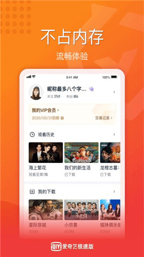 爱奇艺极速版app下载