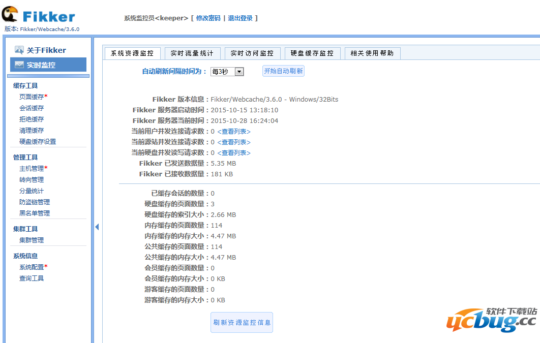 Fikker网站加速服务器下载