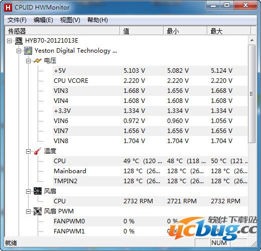 HWMonitor中文版下载