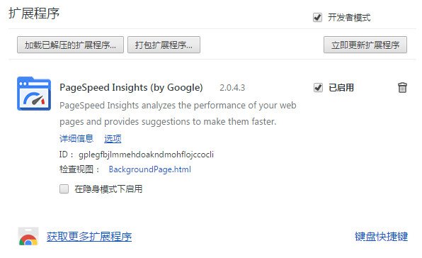 pagespeed insights下载