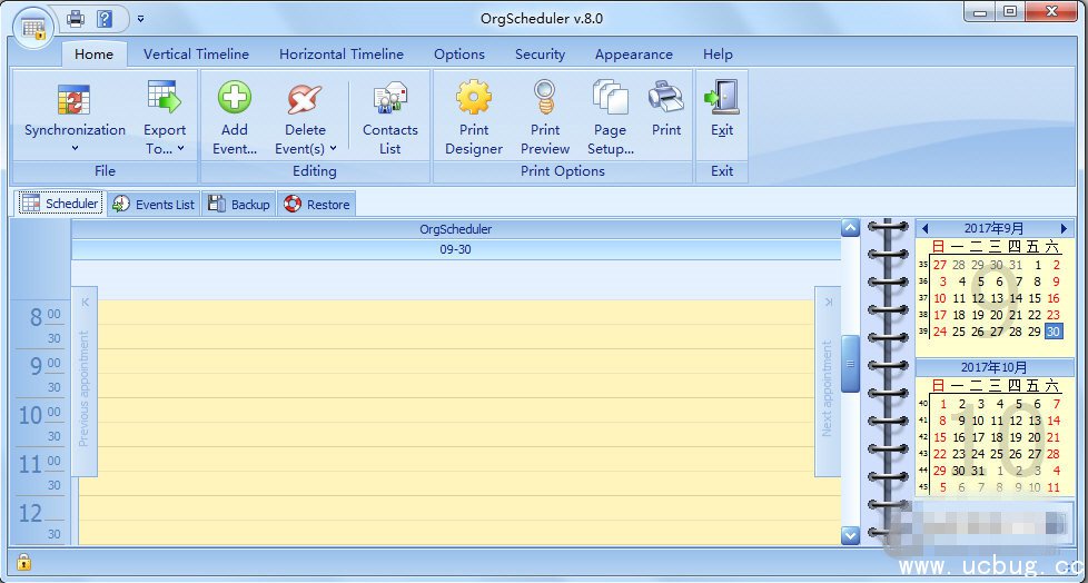 OrgScheduler