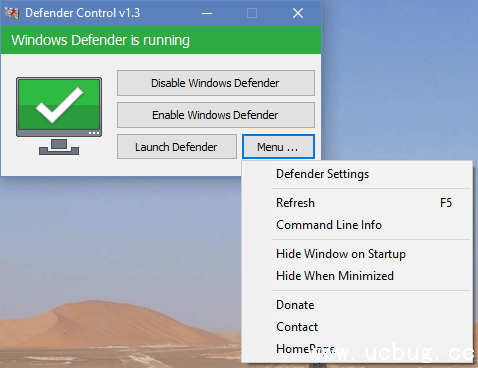 Windows Defender关闭工具